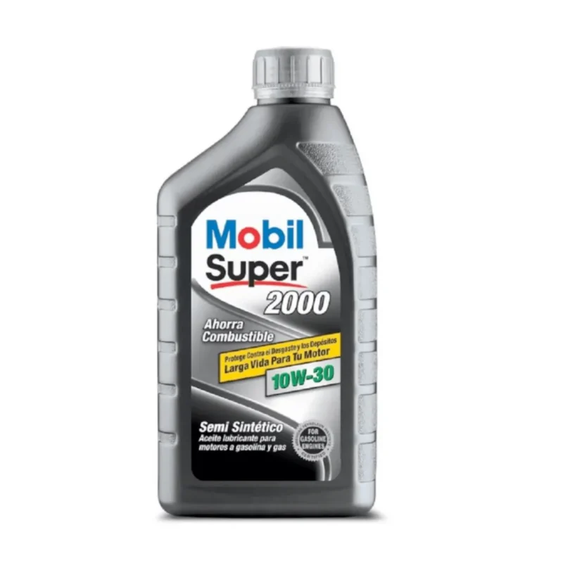 10W30 ACEITE MOBIL 2000 SEMI SINTETIC 1_4 4308506 Aceite Mobil 10W30 2000 Semi Sintetic 1/4 4308506