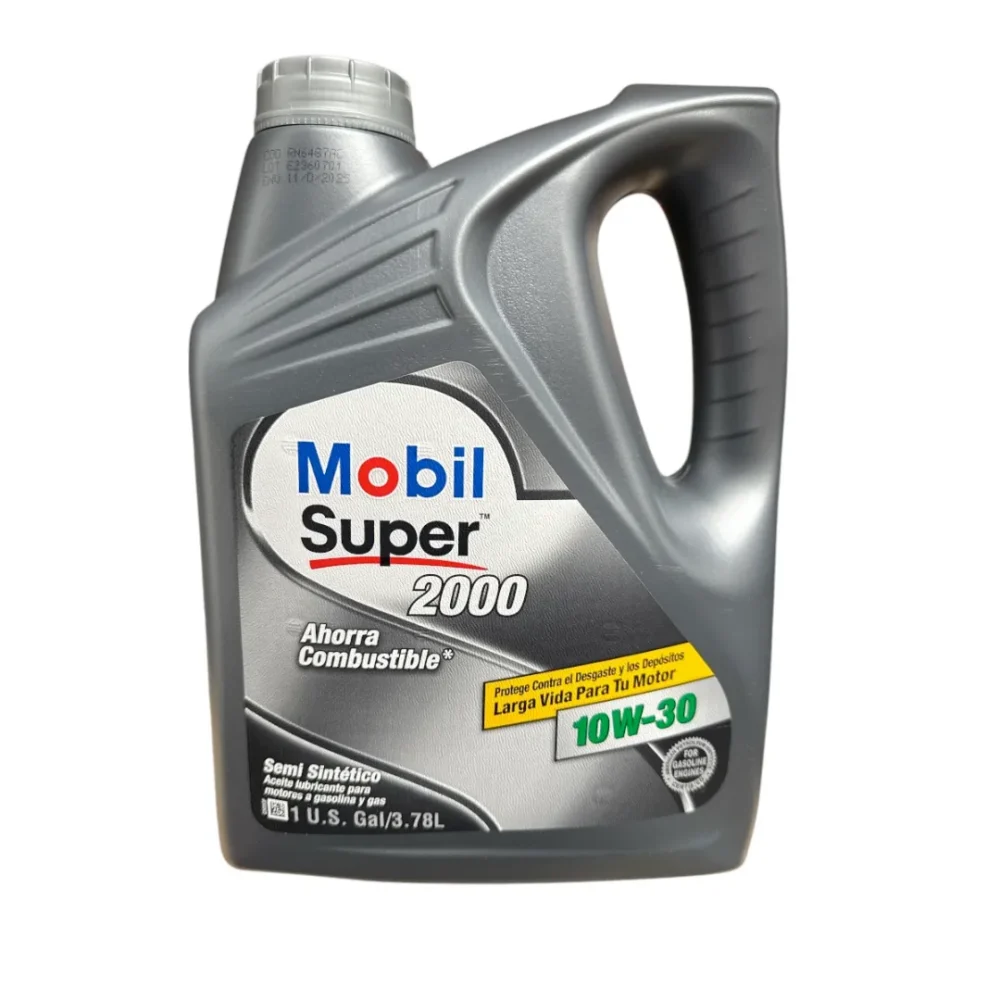 Aceite Mobil 10W30 Super 2000 4L Galon 43085416