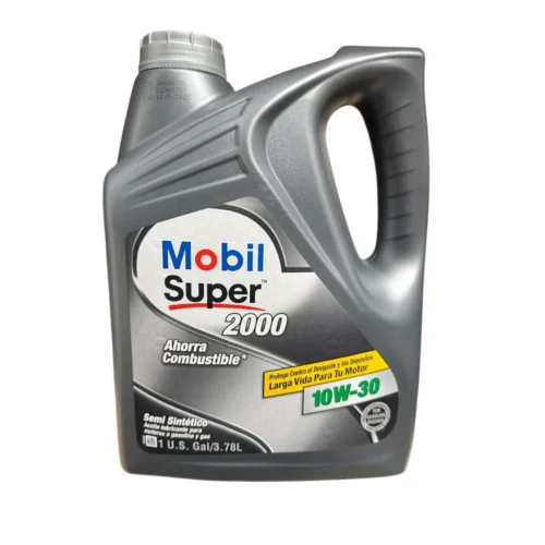 Aceite Mobil 10W30 Super 2000 4L Galon 43085416