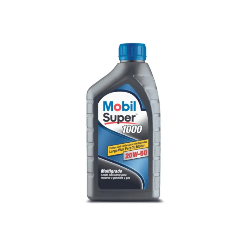 20W50 ACEITE MOBIL SUPER 1000 1_4 4308406 Aceite Mobil 20W50 Super 1000 1/4 4308406