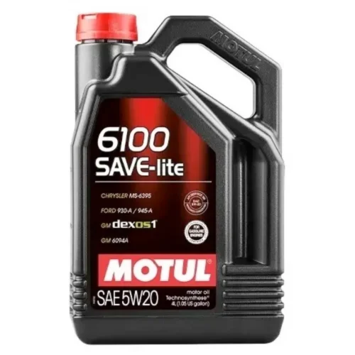 Aceite Motul 5W20 6100 Save-Lite Galon 4L 108030