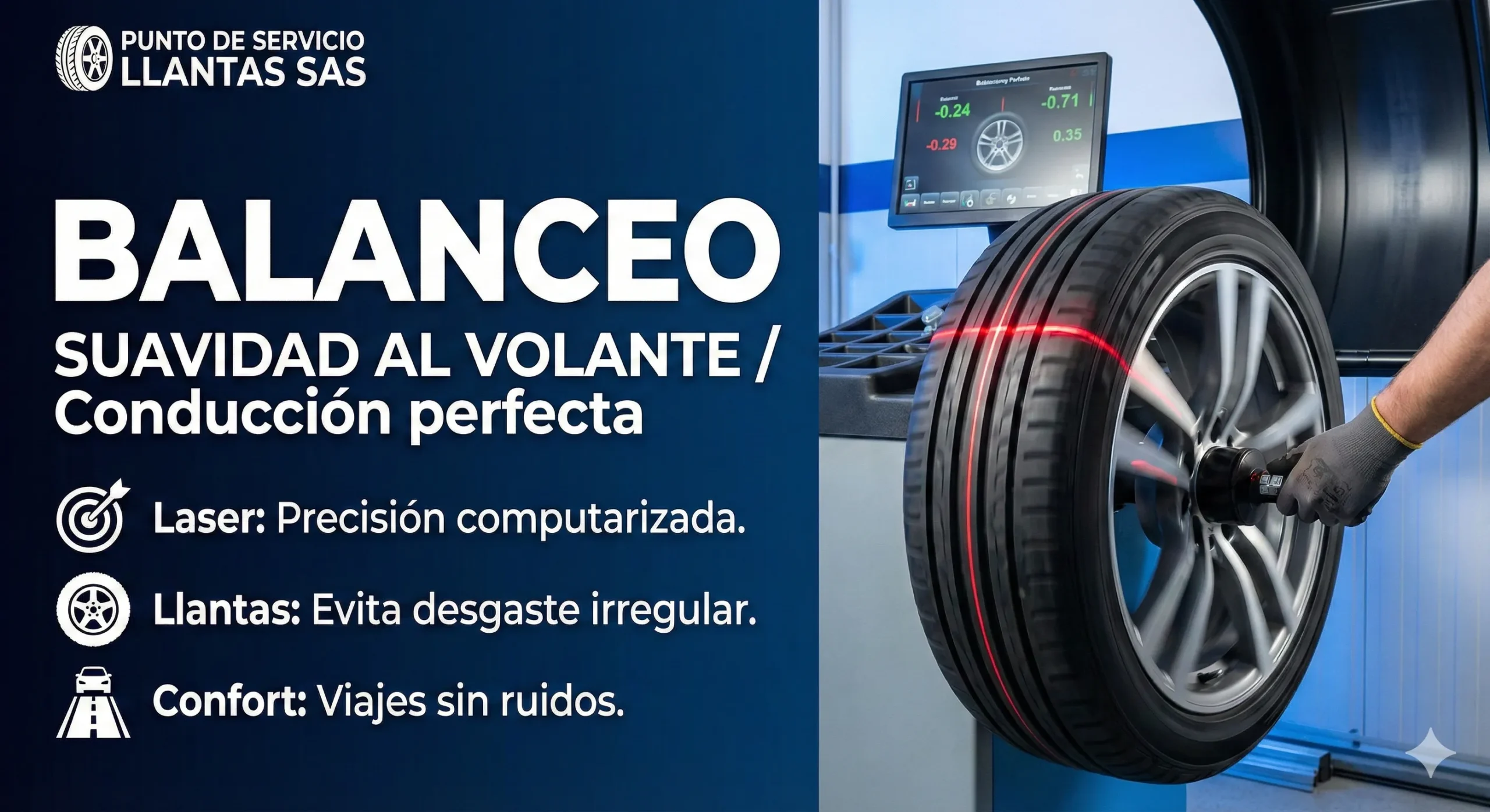 Balanceo Láser Computarizado