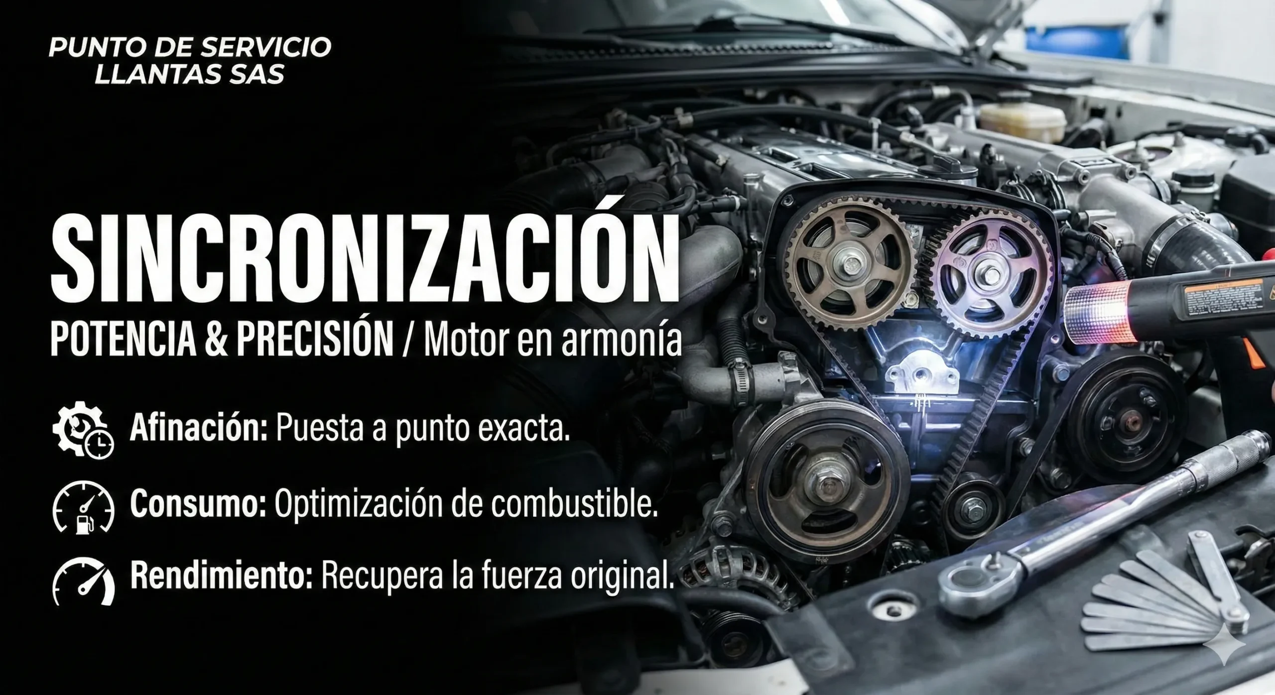 Sincronización de Motor y Limpieza de Inyectores